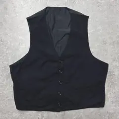 40s 針刺しシンチ シンチバック ウール ベスト vintage