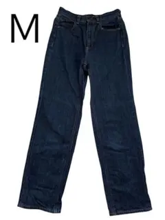 ハイウエストストレートデニム