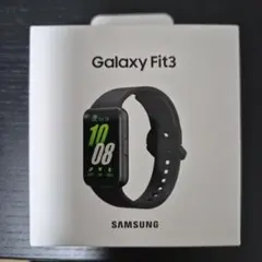 新品・未開封　Samsung Galaxy Fit3 ブラック