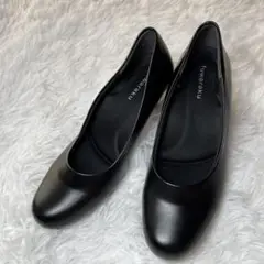 美品✨fuwaraku FR-1202 パンプス　ブラック　23.0 EEE