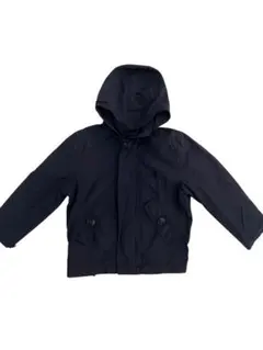 ラルフローレン　フード付きアウター　刺繍ロゴ ネイビー　4T 110
