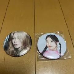 LE SSERAFIM 缶バッジ popup カズハ 2点
