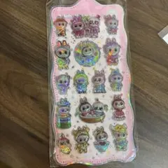 モンスターラブブキャラクター立体シール