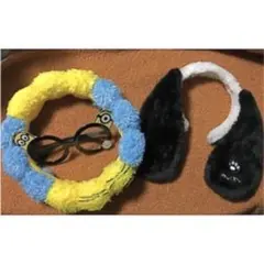 USJ スヌーピー カチューシャミニオン メガネポンポン冠