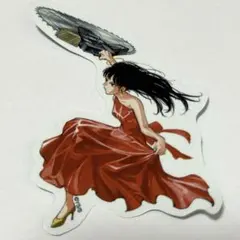 大佛　サカモトデイズ展　ミニダイカットステッカー　原画展　カード