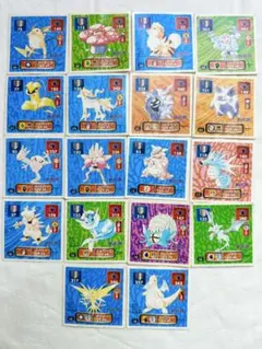 ポケモンシール列伝 サンダー ファイヤー フリーザー 4枚セット - メルカリ