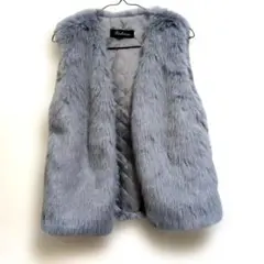 フェイクファーベスト ベスト