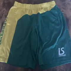 LUZ e SOMBRA ハーフパンツ M グリーン/イエロー