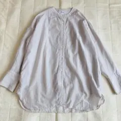 ロワズィール コットンシルクボイルチュニックブラウス オーバーサイズ ゆったり