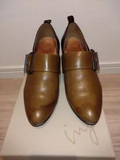 ing パンプス　カーキ　22.5cm