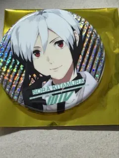 SideM 柏木翼 FiFS展 イラスト展 缶バッジ White 等身 - メルカリ