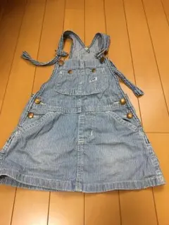 Lee デニム ジャンパースカート サロペット　100cm