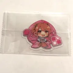 【カラフルピーチ】のあさん　きらぷるステッカー