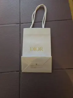 Dior ホワイトショップ袋 小型