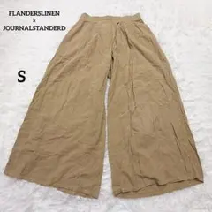 FLANDERS LINEN ワイドパンツ ジャーナルスタンダード リネン S