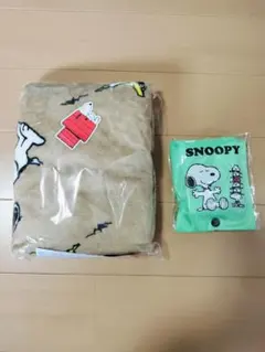 スヌーピー ブランケット＆エコバッグ