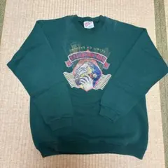 Hanse グリーン グラフィックトレーナー