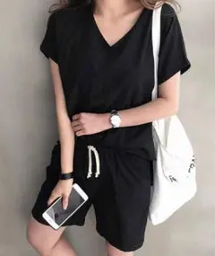 新品　麻　半袖　オーバーサイズのサムネイル