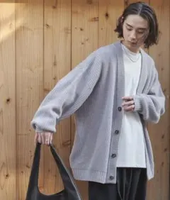 WEGO/ルーズシルエットカーディガン　Mサイズのサムネイル