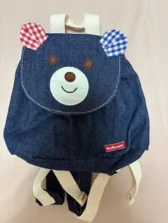 Hot Biscuits デニム くま リュックのサムネイル