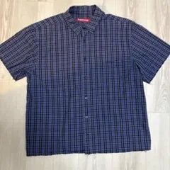Supreme Loose Fit Mini Plaid S/S Shirtのサムネイル