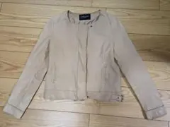 UNITED ARROWS ベージュ レザージャケット