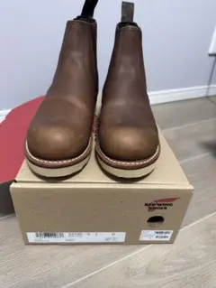 未使用 RED WING レッドウィング 8145 サイドゴアブーツ 9E - メルカリ