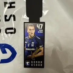 ガンバ大阪　ファンアラーノ選手トラベルタグ