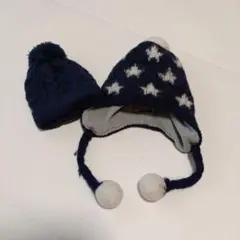 ベビー用　ニット帽　2点セット