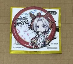 ウマ娘 ナムコ ペインター スタイル グリッター 缶バッジ オ