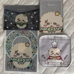 ちいかわ ラッコ　セブン　フラットケース　クリアファイル　ノート　ココス　タオル