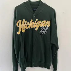 BACK NUMBER Michigan 86 ジャケット M ダークグリーン