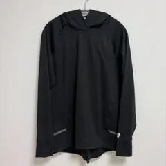 美品 New Balance ランニングパーカー ブラックのサムネイル