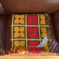 未使用 昭和レトロ こたつ上掛け こたつカバー　茶系 昭和レトロ こたつ上掛け こたつカバー マルチカバー レトロ