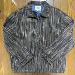 90s Power To The People ストライプジャケット アメカジのサムネイル