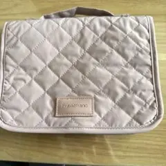 Francfranc キルティングトラベルポーチ ピンク