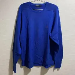 Polo by Ralph Lauren ラルフローレン 青色セーター L