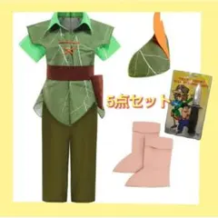 ◇ピーターパン コスプレ ディズニー ハロウィーン 男の子 衣装 仮装 ハロウィ