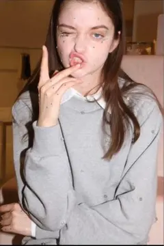 epine label bijou sweat tops ビジュートップス