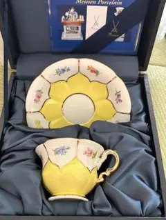 Meissen マイセン 花瓶 フルーツ柄 金彩 双耳 未使用箱入り - メルカリ