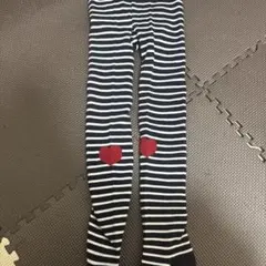 110サイズ ストライプ柄 レッグウェア