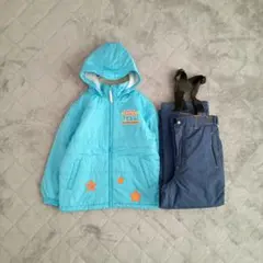 未使用！　CCLTEAM　スノーウェア　スキー　スノボー　水色　紺色