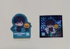 ①　コジマ　ステッカー　呪術廻戦　伏黒恵　2枚