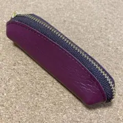 #02 印鑑ケース　小銭入れ　マルチケース　革小物　ハンドメイド