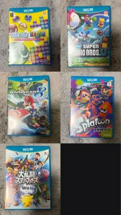 Wii U ゲーム 5本セット