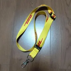 DHL ナイロン ストラップ イエロー
