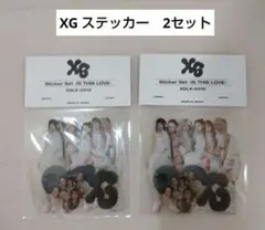 XG　Sticker Set -IS THIS LOVE-　ステッカー2セット