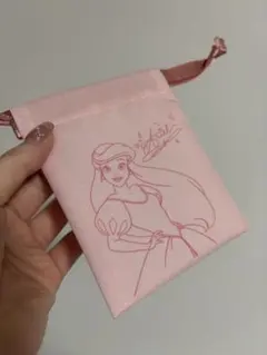【新品】ディズニープリンセス巾着「アリエル」