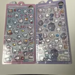 ボンボンドロップ 立体シール 2シートセット