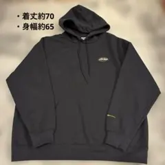 ddp ネイビーフード付きパーカー